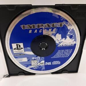 Impact Racing (Sony PlayStation 1) PS1 Game Tested Disc Only Racing Video Game